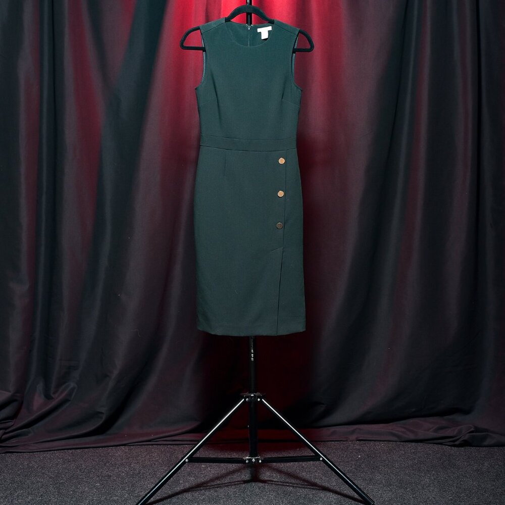 H&M Forest Green  Dress, Womens Size 2